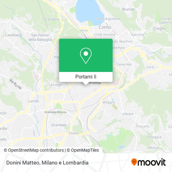 Mappa Donini Matteo