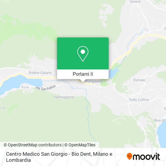 Mappa Centro Medico San Giorgio - Bio Dent