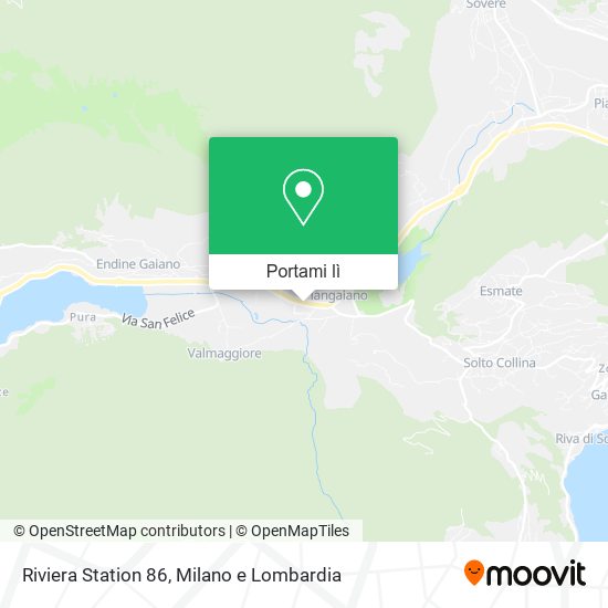 Mappa Riviera Station 86