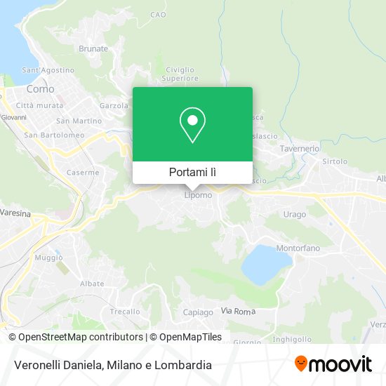 Mappa Veronelli Daniela
