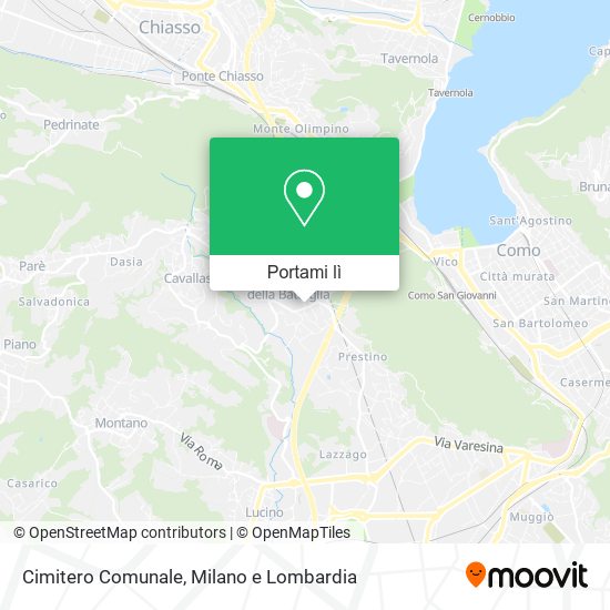 Mappa Cimitero Comunale