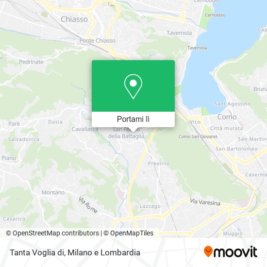 Mappa Tanta Voglia di