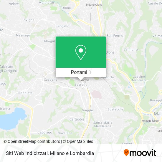 Mappa Siti Web Indicizzati
