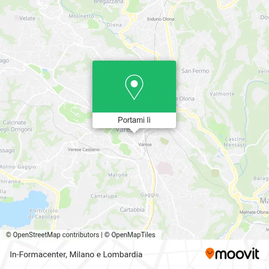 Mappa In-Formacenter