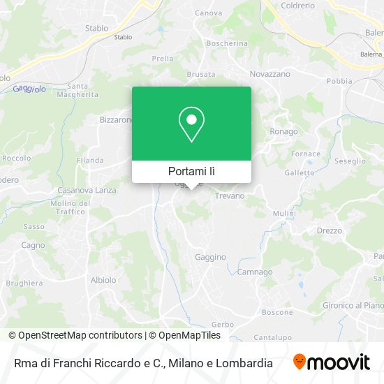 Mappa Rma di Franchi Riccardo e C.
