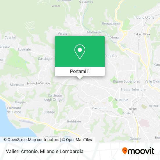 Mappa Valieri Antonio