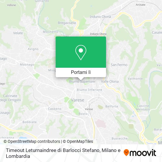 Mappa Timeout Leturnaindree di Barlocci Stefano
