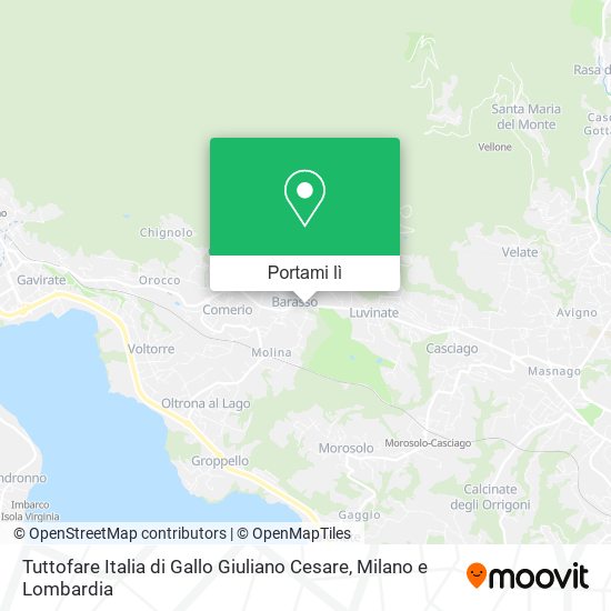 Mappa Tuttofare Italia di Gallo Giuliano Cesare