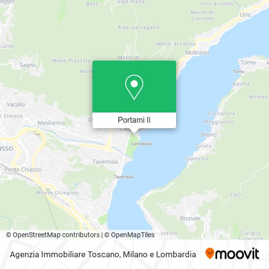 Mappa Agenzia Immobiliare Toscano