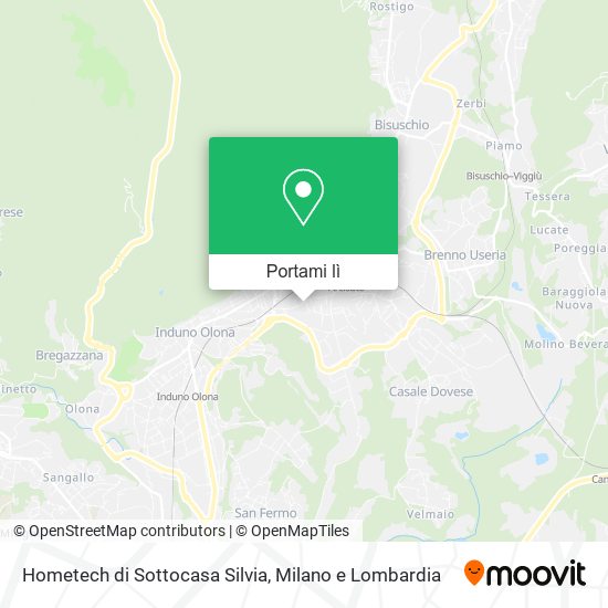 Mappa Hometech di Sottocasa Silvia