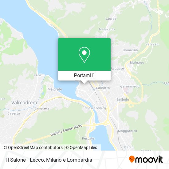 Mappa Il Salone - Lecco