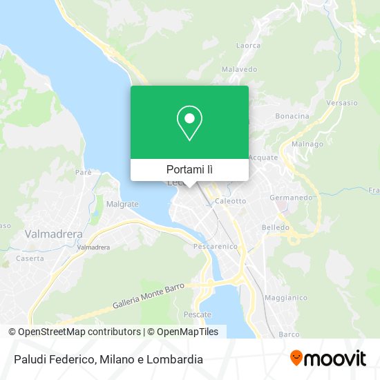 Mappa Paludi Federico