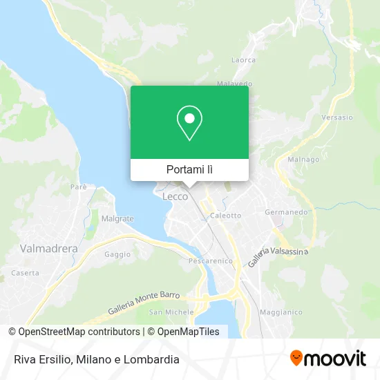 Mappa Riva Ersilio