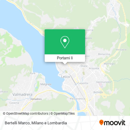 Mappa Bertelli Marco