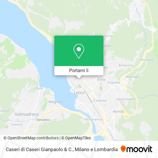 Mappa Caseri di Caseri Gianpaolo & C.
