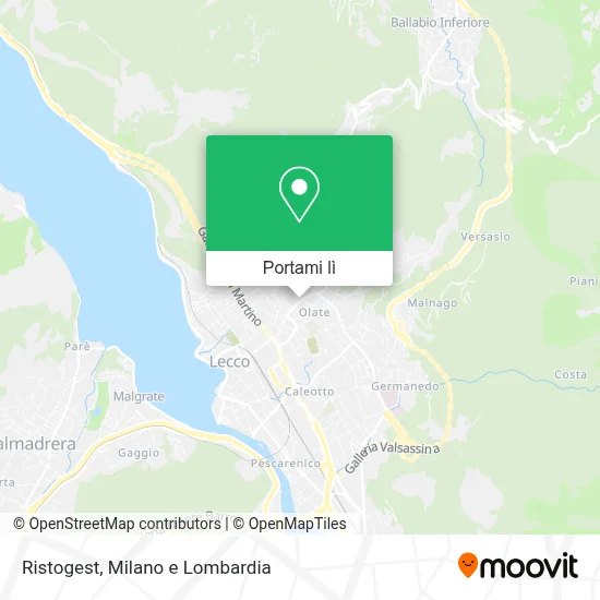 Mappa Ristogest