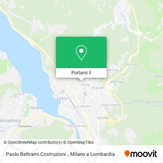 Mappa Paolo Beltrami Costruzioni .