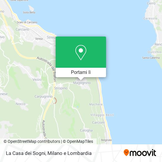 Mappa La Casa dei Sogni