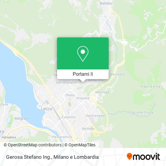 Mappa Gerosa Stefano Ing.