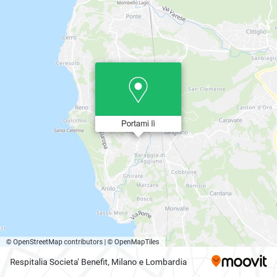 Mappa Respitalia Societa' Benefit