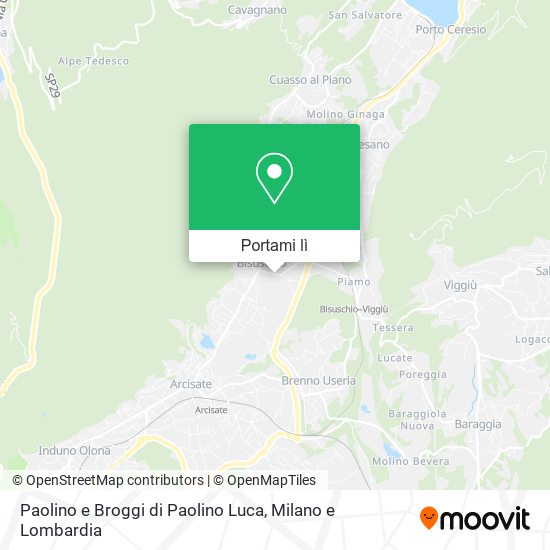 Mappa Paolino e Broggi di Paolino Luca