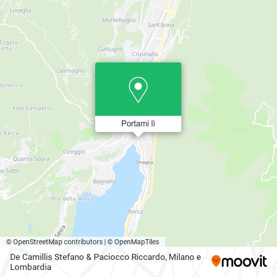 Mappa De Camillis Stefano & Paciocco Riccardo
