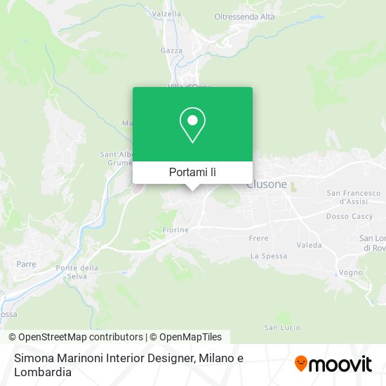 Mappa Simona Marinoni Interior Designer