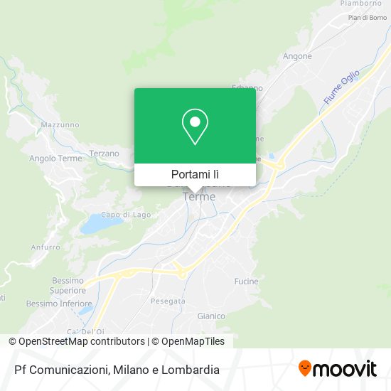 Mappa Pf Comunicazioni