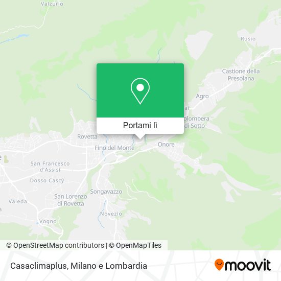 Mappa Casaclimaplus