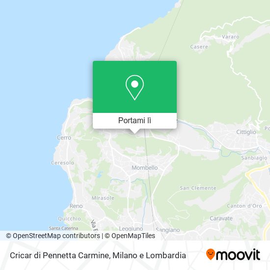 Mappa Cricar di Pennetta Carmine