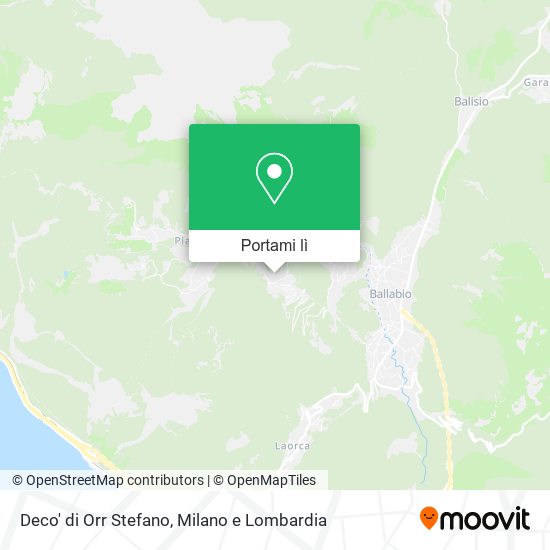 Mappa Deco' di Orr Stefano