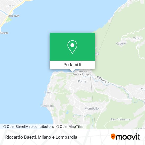 Mappa Riccardo Baetti