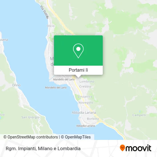 Mappa Rgm. Impianti