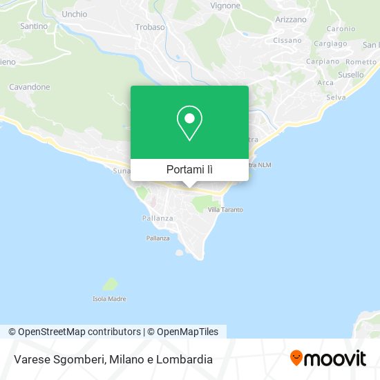 Mappa Varese Sgomberi