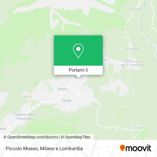 Mappa Piccolo Museo