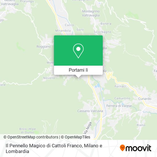 Mappa Il Pennello Magico di Cattoli Franco