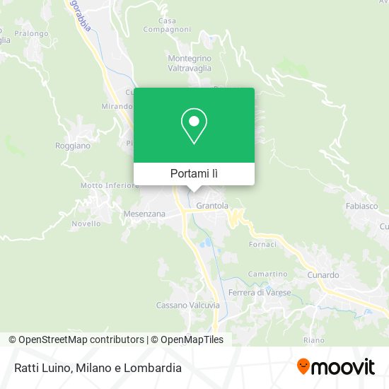 Mappa Ratti Luino