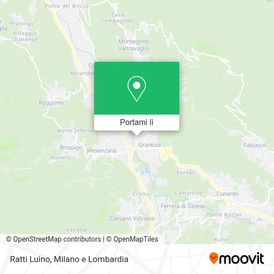 Mappa Ratti Luino