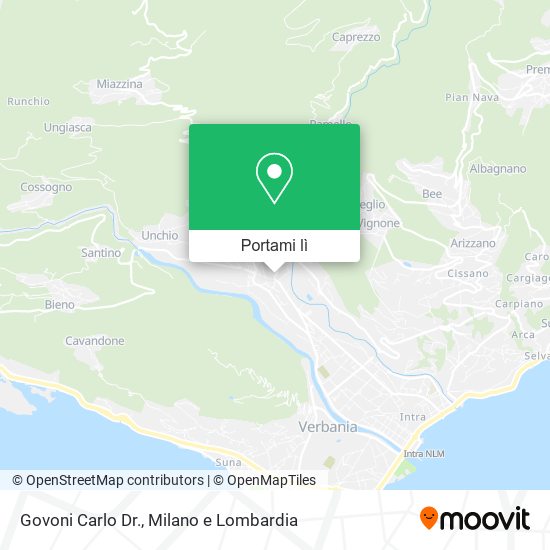 Mappa Govoni Carlo Dr.