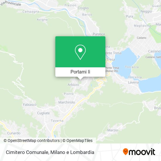 Mappa Cimitero Comunale