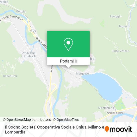 Mappa Il Sogno Societa' Cooperativa Sociale Onlus