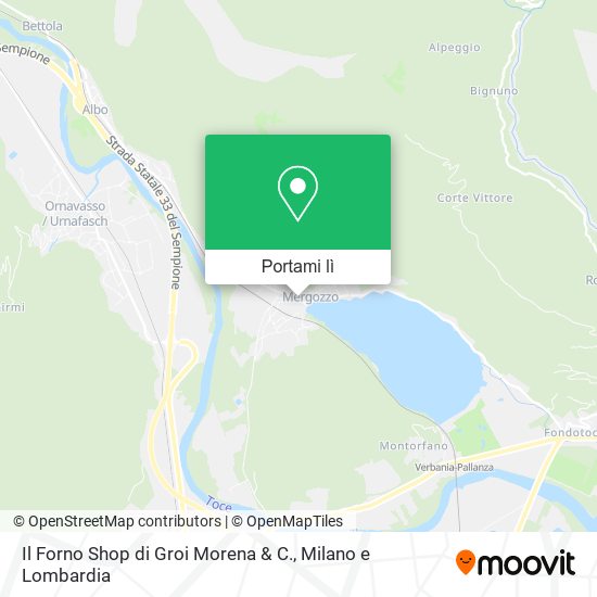 Mappa Il Forno Shop di Groi Morena & C.