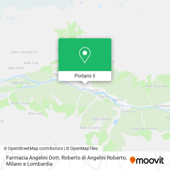 Mappa Farmacia Angelini Dott. Roberto di Angelini Roberto