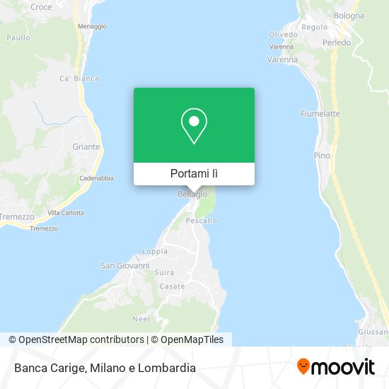 Mappa Banca Carige
