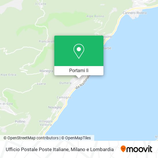 Mappa Ufficio Postale Poste Italiane