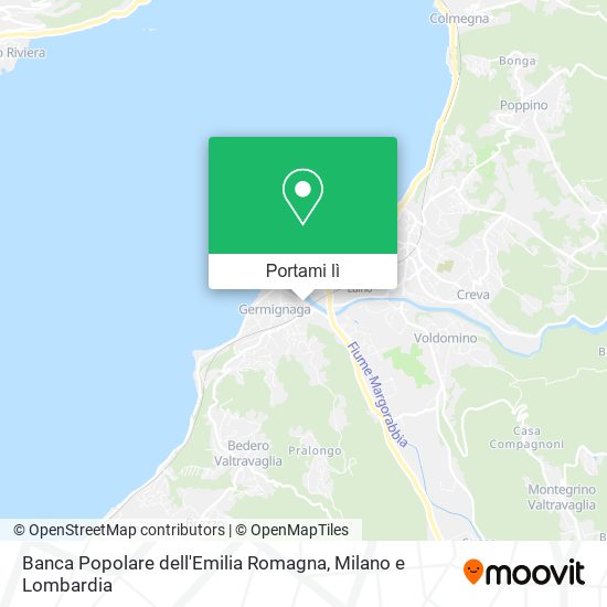 Mappa Banca Popolare dell'Emilia Romagna