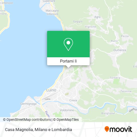 Mappa Casa Magnolia