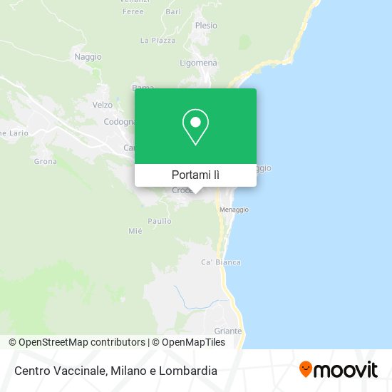 Mappa Centro Vaccinale