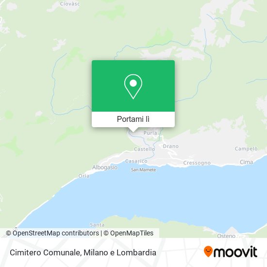 Mappa Cimitero Comunale