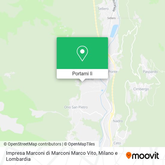 Mappa Impresa Marconi di Marconi Marco Vito